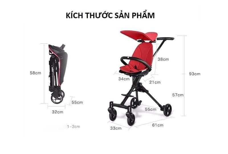 Xe đẩy Joovy Quatta