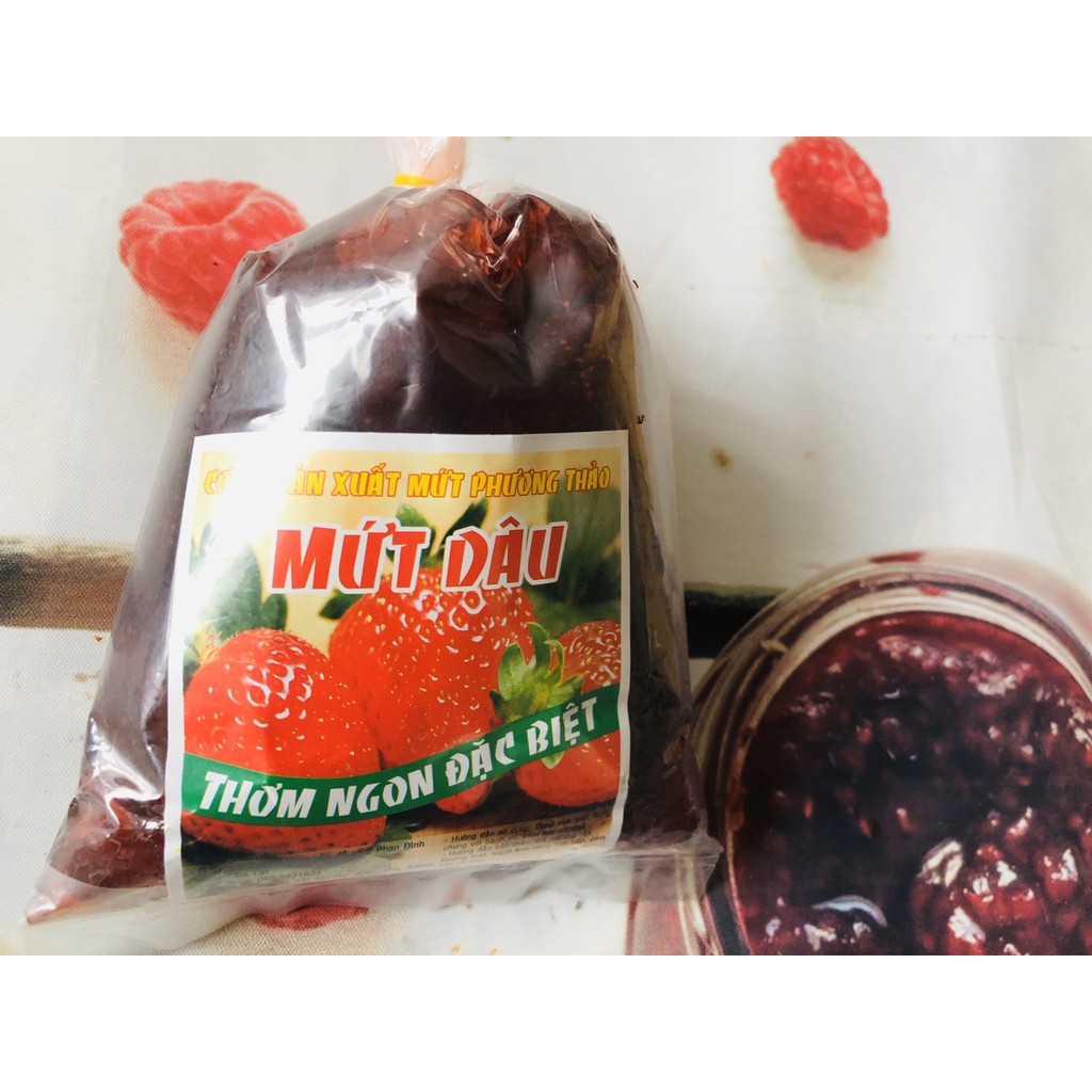 500g Mứt dâu tây Đà Lạt