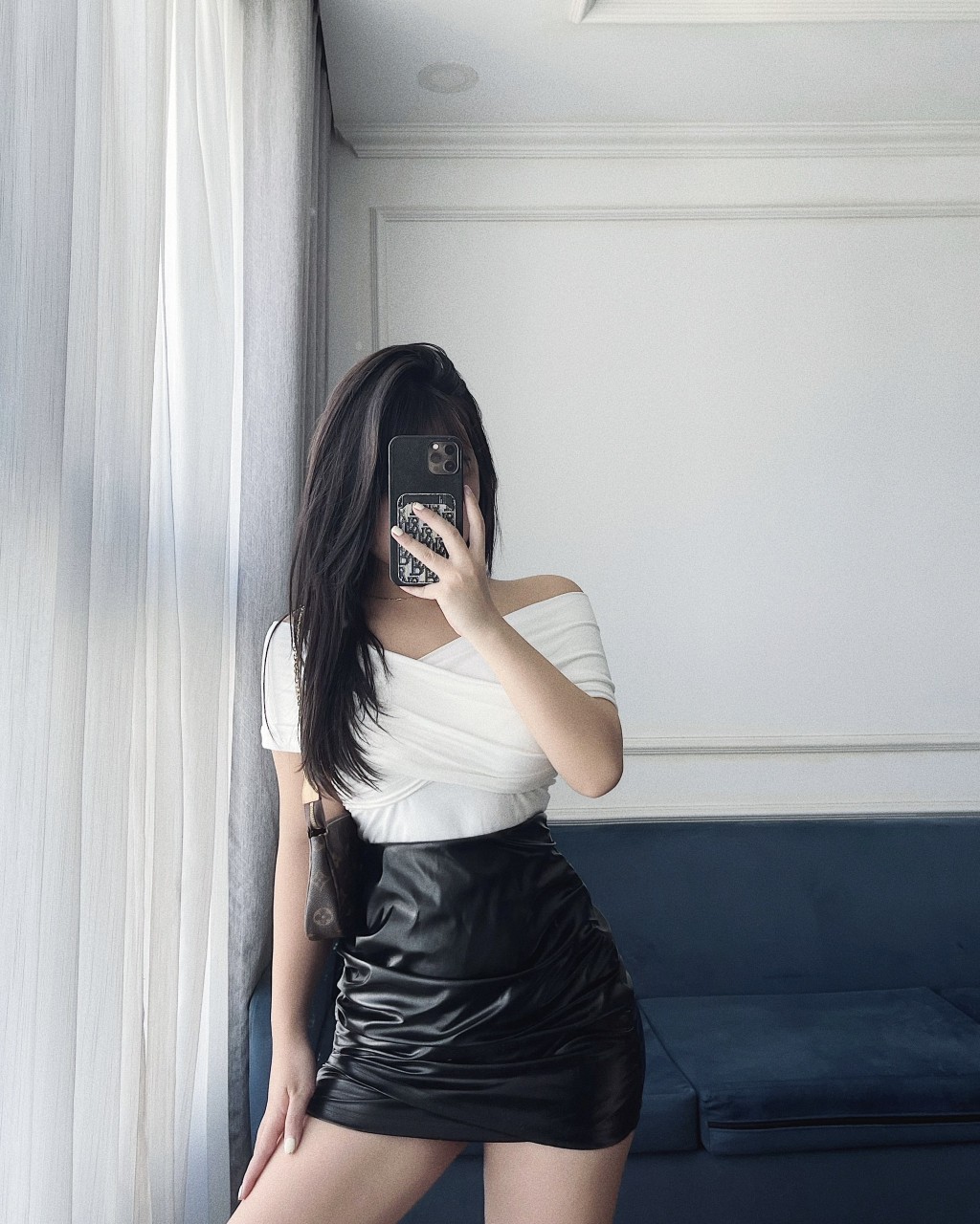 Áo Trễ Vai Zip Siêu Co Giãn, Chuẩn Form Lên Dáng Cho Chị Em