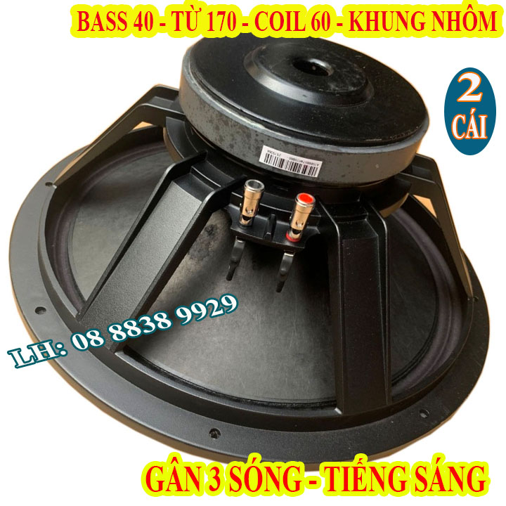 2. Cấu tạo và thông số kỹ thuật của loa bass 60