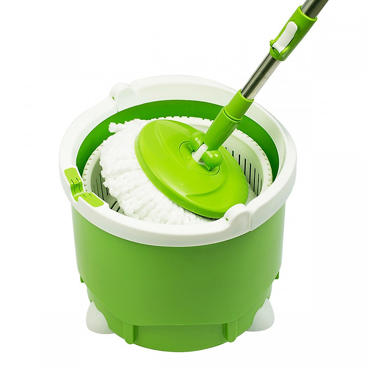 Bộ cây lau nhà 360 Scotch Brite 3M (Đa năng, thông minh với lồng giặt và vắt tích hợp)