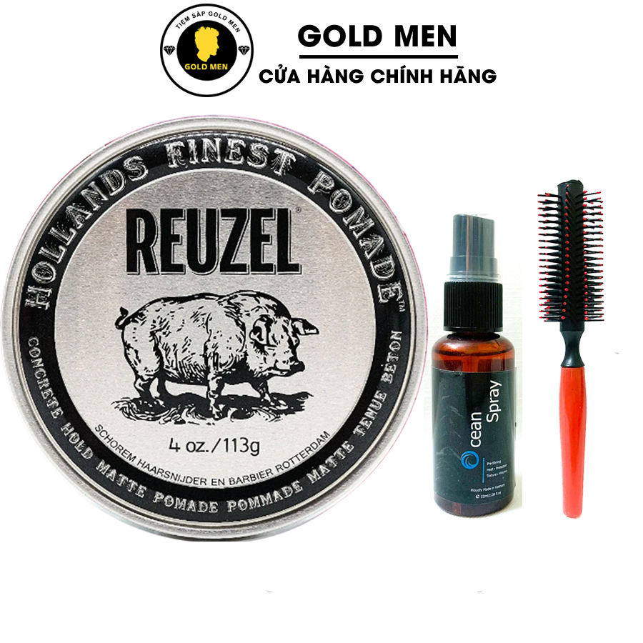 Reuzel Concrete Pomade, Pomade vuốt tóc