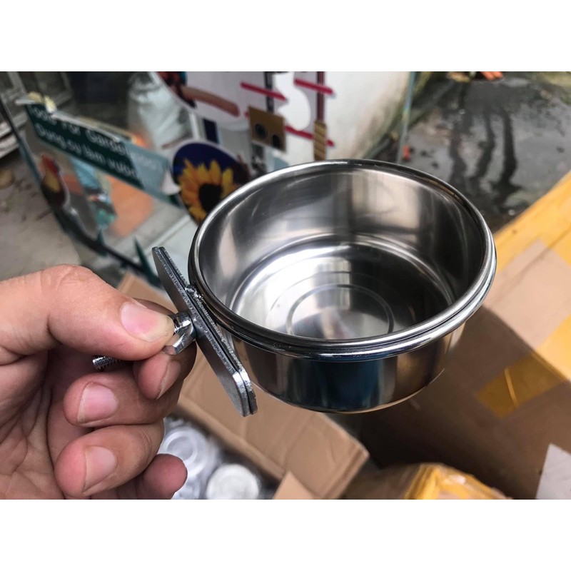 Cóng đựng thức ăn cho vẹt nhiều size 10-12-14