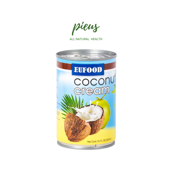Nước cốt dừa đậm đặc | Coconut Cream Eufood 165ml/ 400ml
