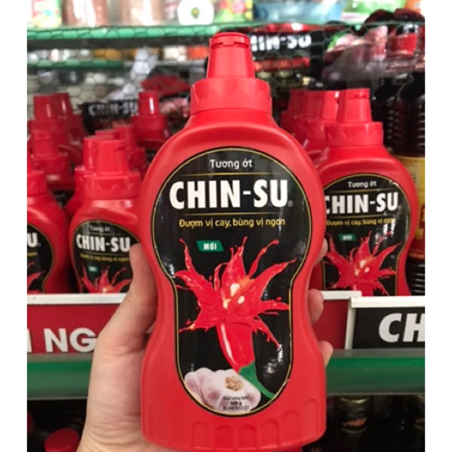 Chai Tương Ớt Chin-Su 500g