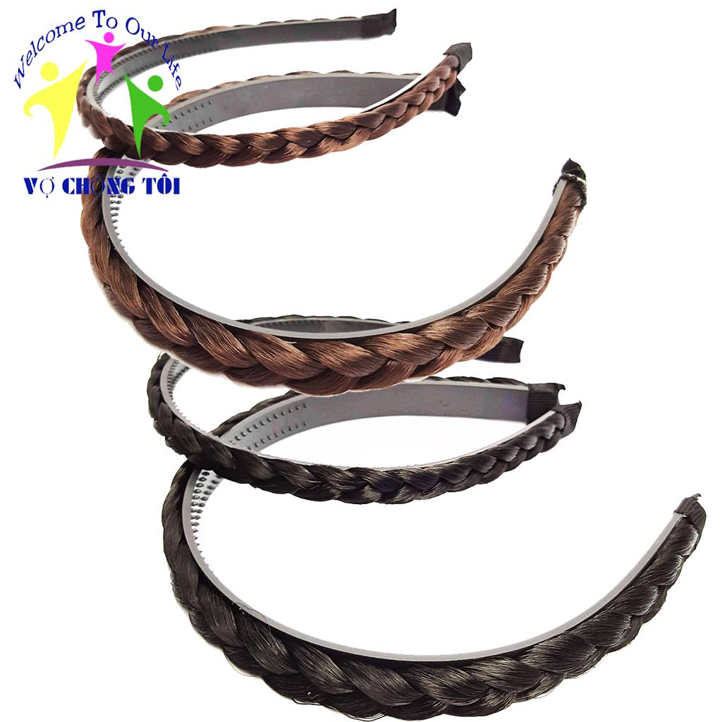 Băng Đô Cài Tóc Bờm Tóc Tết Thắt Bím Hàn Quốc Siêu Đẹp - Thương Hiệu VỢ CHỒNG TÔI