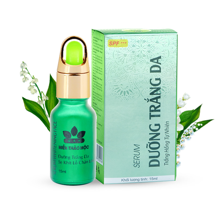 Mỹ phẩm miền thảo mộc - serum dưỡng trắng da - giữ ẩm - se khít lỗ chân lông