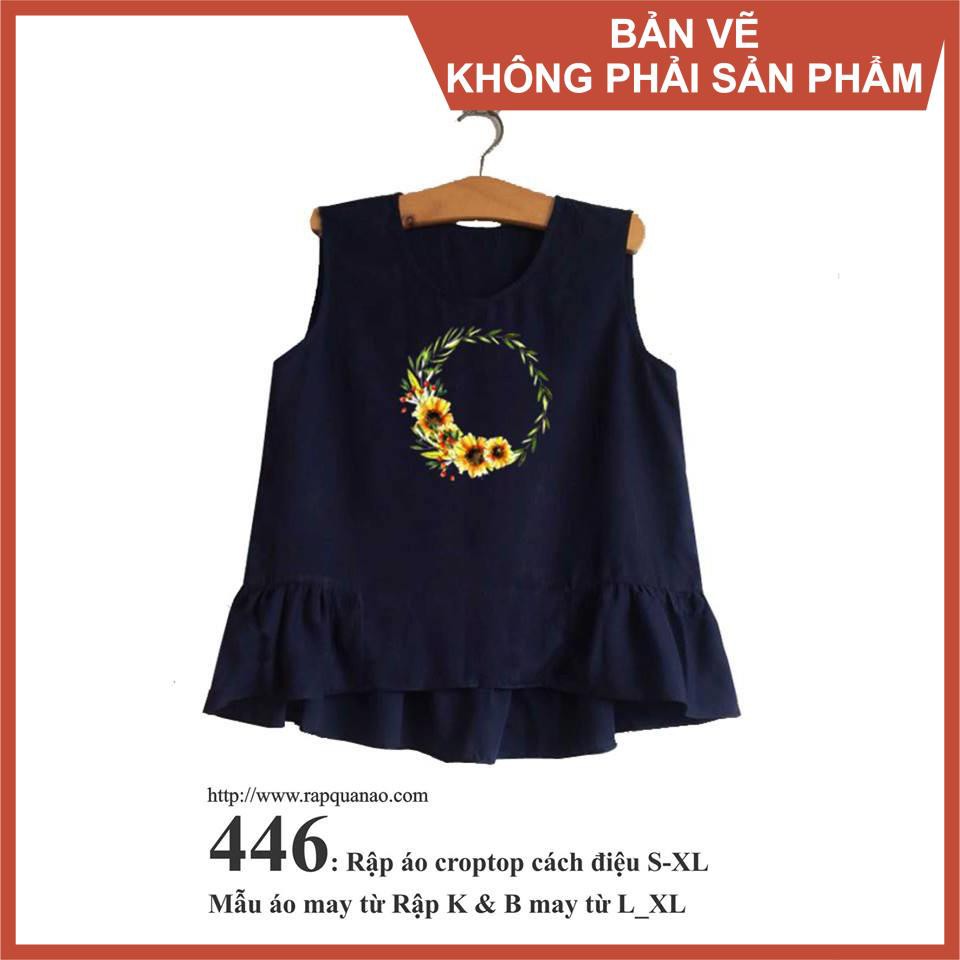 Rập giấy mã 446 (Bản vẽ) (BẢN VẼ)