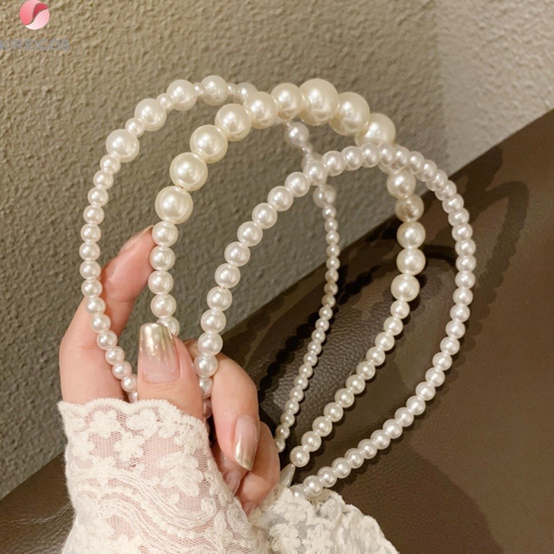 Băng đô cài tóc ngọc trai