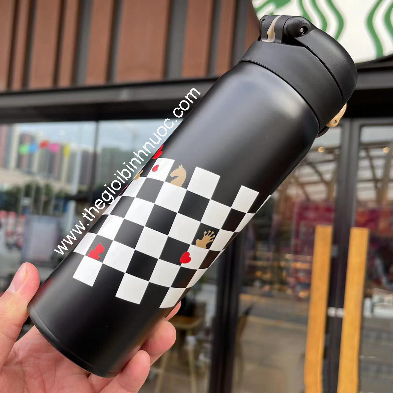[HCM]Starbucks Thermos Stainless Steel Bottle B397