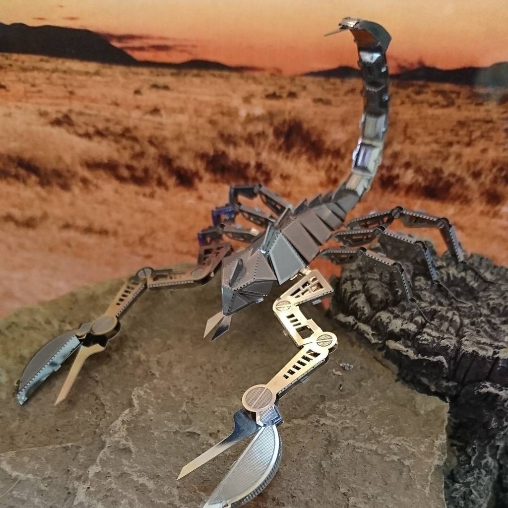 Mô hình 3D kim loại lắp ráp Bọ cạp Scorpion [Chưa lắp]