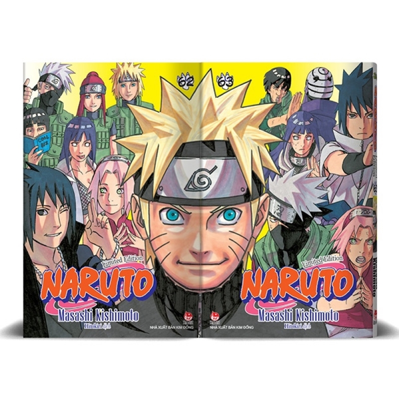 Truyện tranh Naruto - Tập 62 + 63 LIMITED -  NXB Kim Đồng