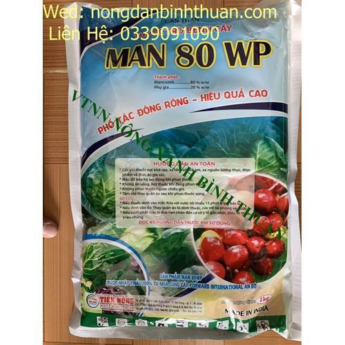 Trừ bệnh man 80 wp tiến nông
