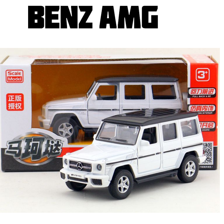 Đồ chơi xe mô hình ô tô rmz mercedes amg g63 tỉ lệ 1:36 xe ô tô bằng kim loại mở được cửa