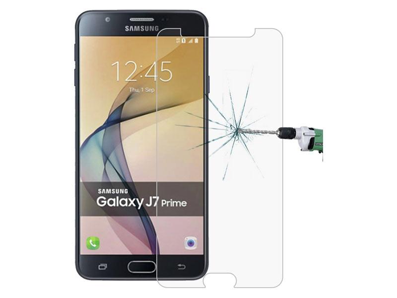 Bộ 2 Miếng Dán Cường Lực Cho Samsung Galaxy J7 Prime (Trong suốt)