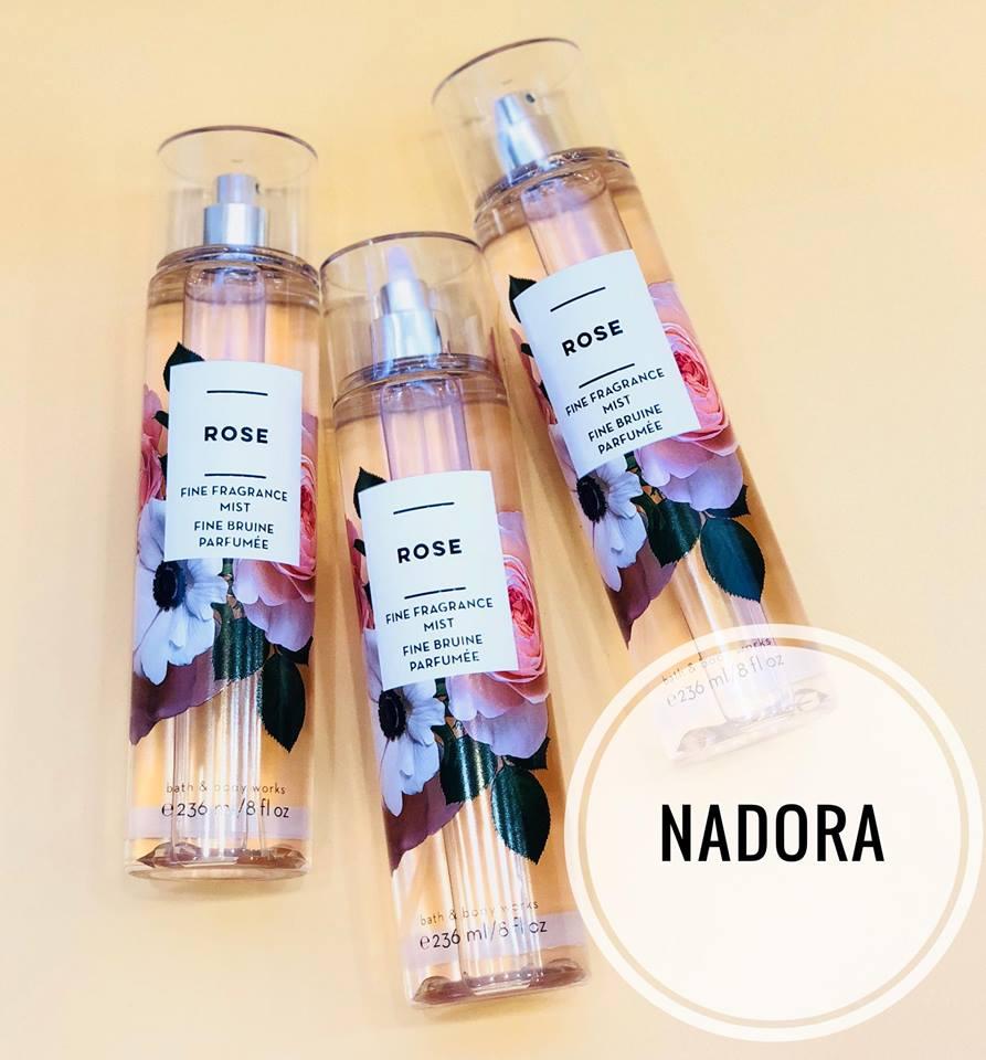 Xịt Thơm ROSE Bath And Body Works Body Mist 236ml