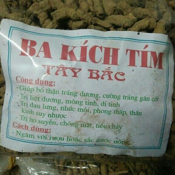 1kg ba kích khô đã rút lõi