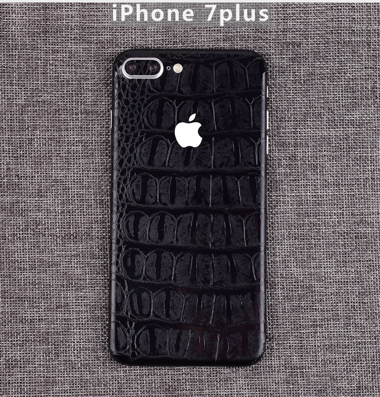 Miếng dán skin vân cá sấu iPhone 6/6s, 6/6s Plus, 7, 7 Plus, X/Xs