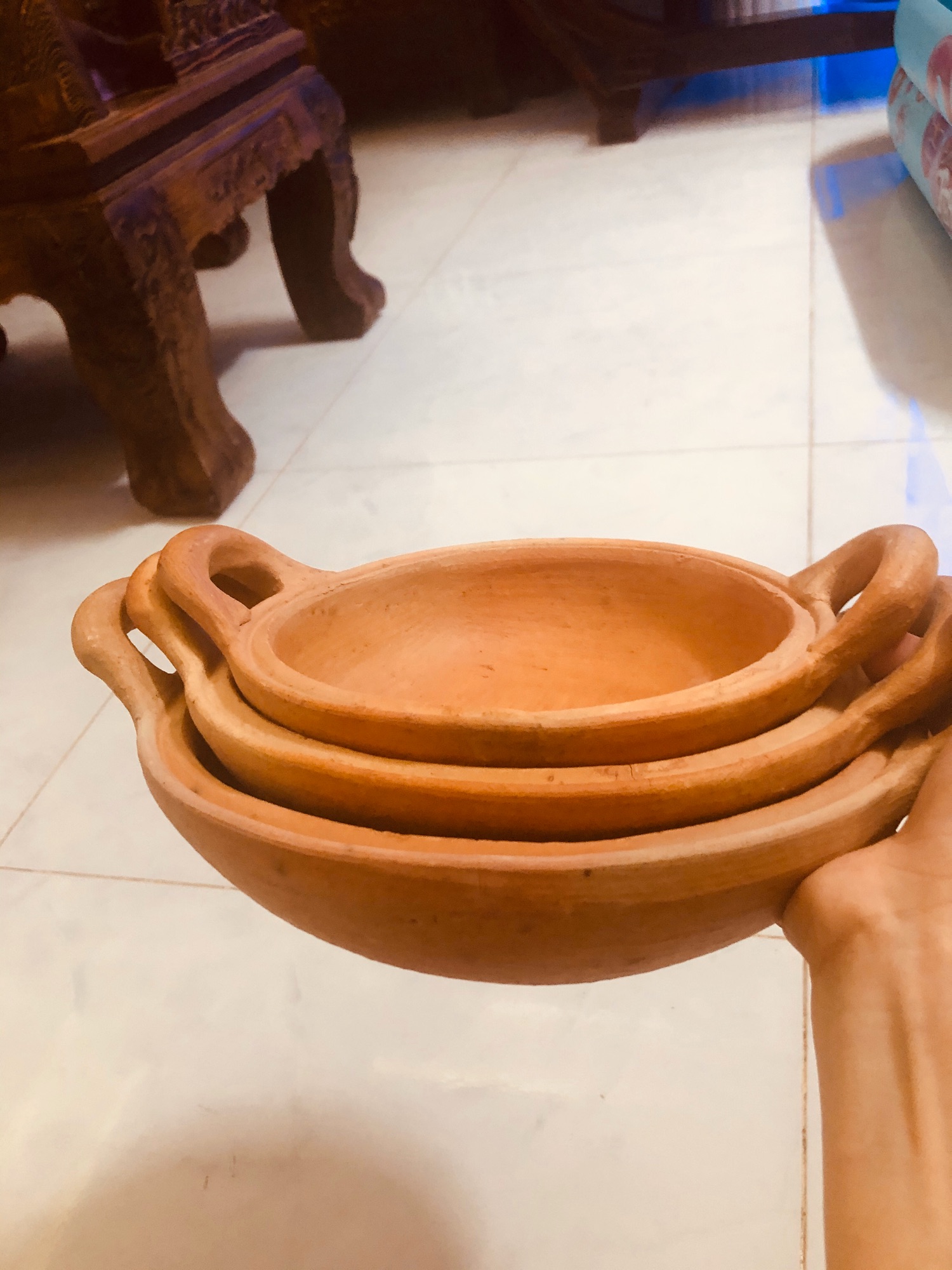 Combo 3 chảo đất kho quẹt