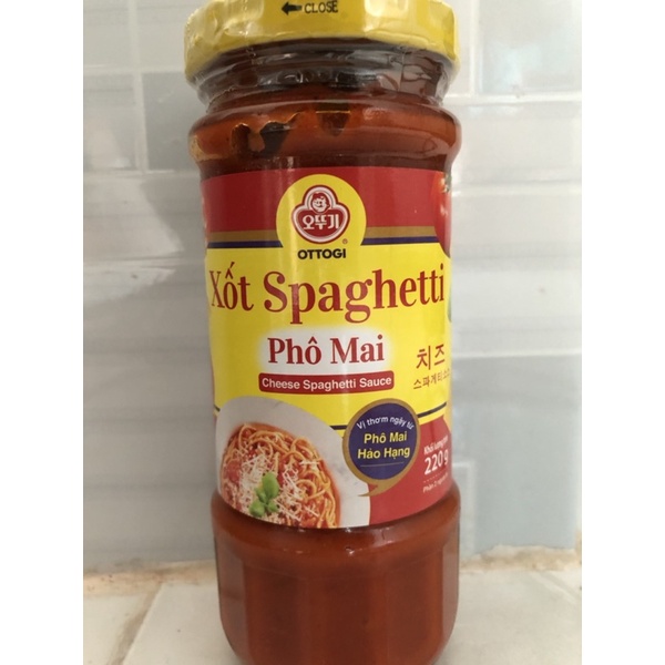 Xốt spaghetti phô mai 220g ottogi
