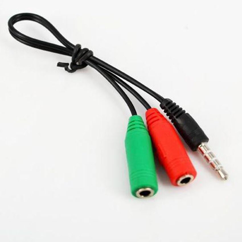 Headphone Jack - 3.5 Mic - Headphone Splitter Jack