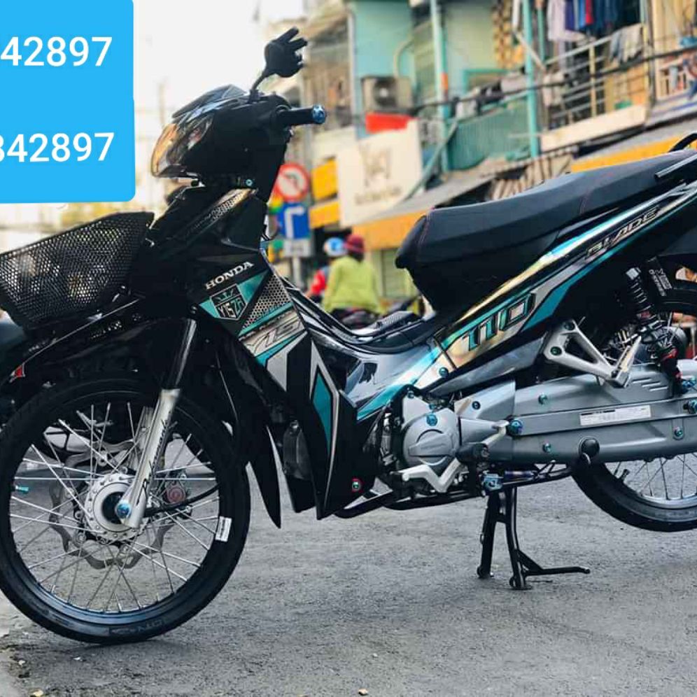 [HCM]Tem rời xe BLADE crom cao cấp