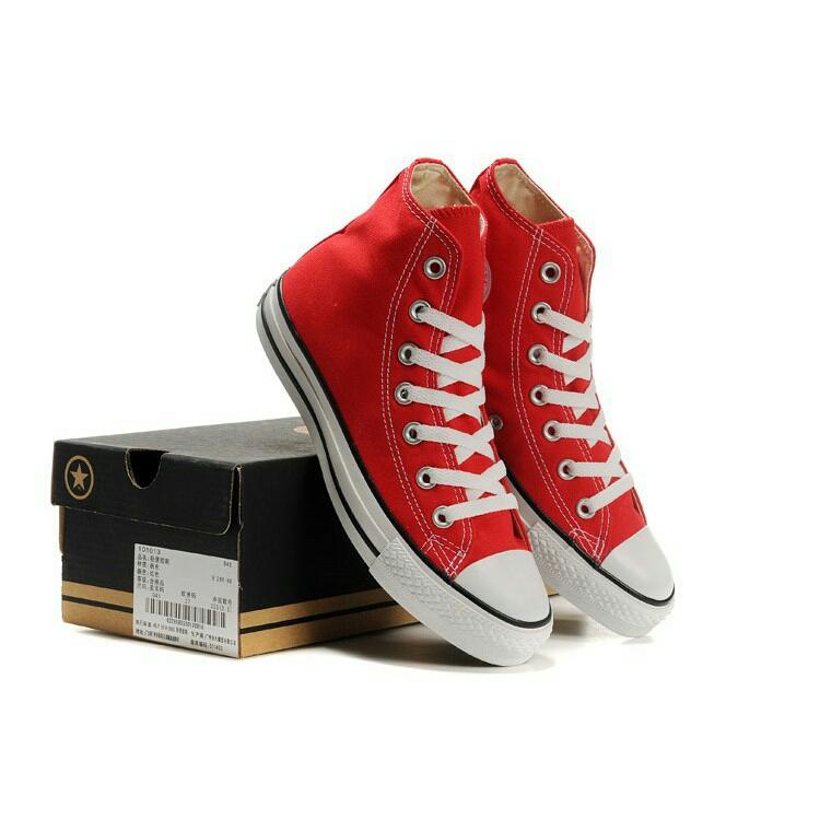 Giày Sneaker CV Đỏ Tươi Nam Nữ Full Size
