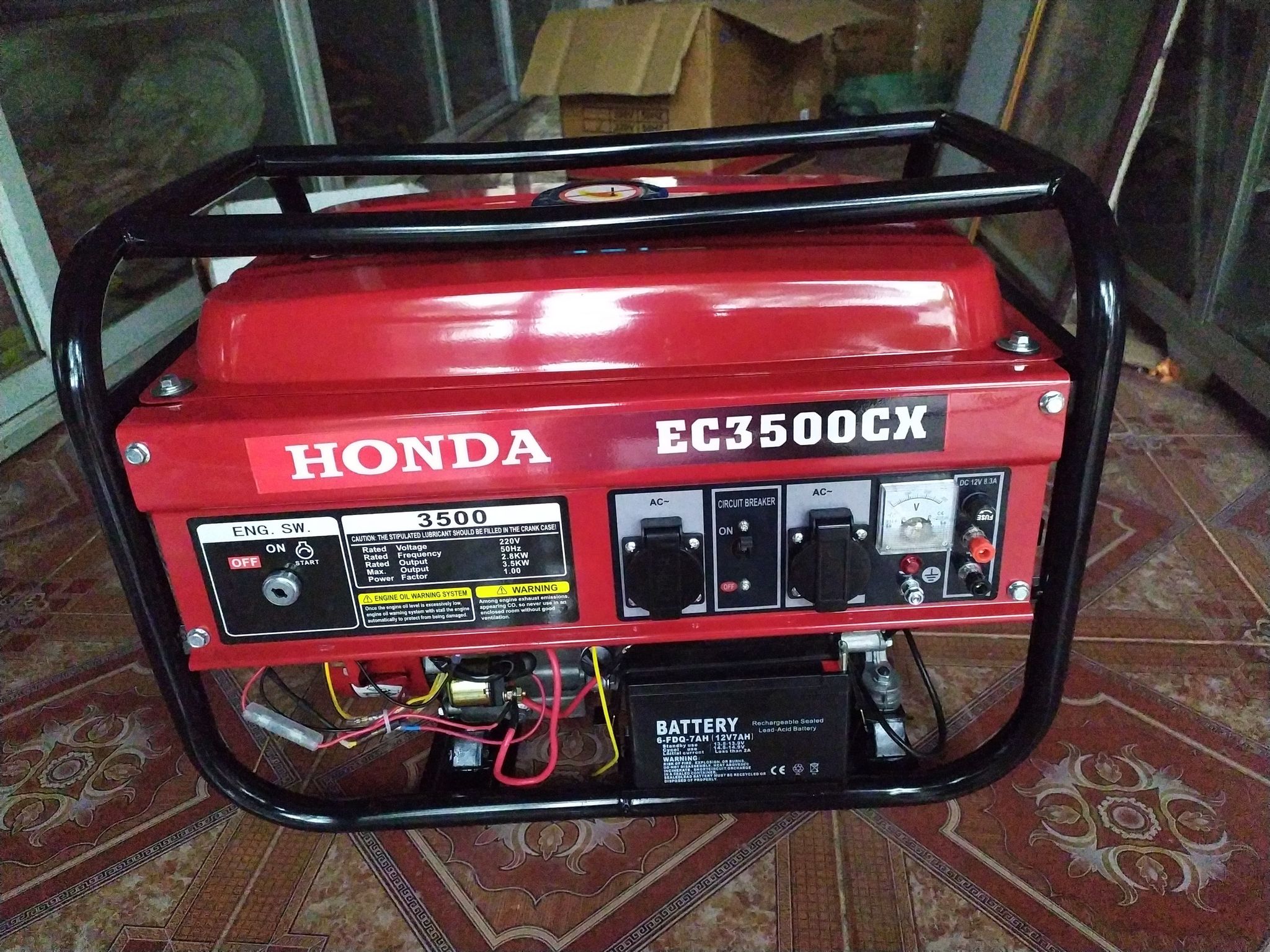 Máy phát điện gia đình SHIRUKU công suất 3.5kW