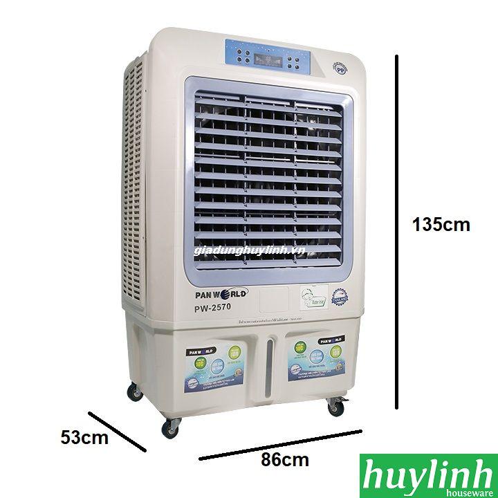 [Trả góp 0%]Máy làm mát không khí Panworld PW-2570 - [50-60 m2]