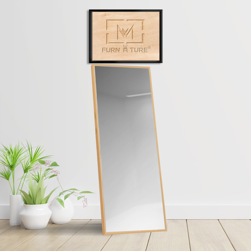 GƯƠNG SOI TOÀN THÂN KHUNG GỖ HÀN QUỐC SIZE M NGANG 60CM - DOUBLE MIRROR SIZE M
