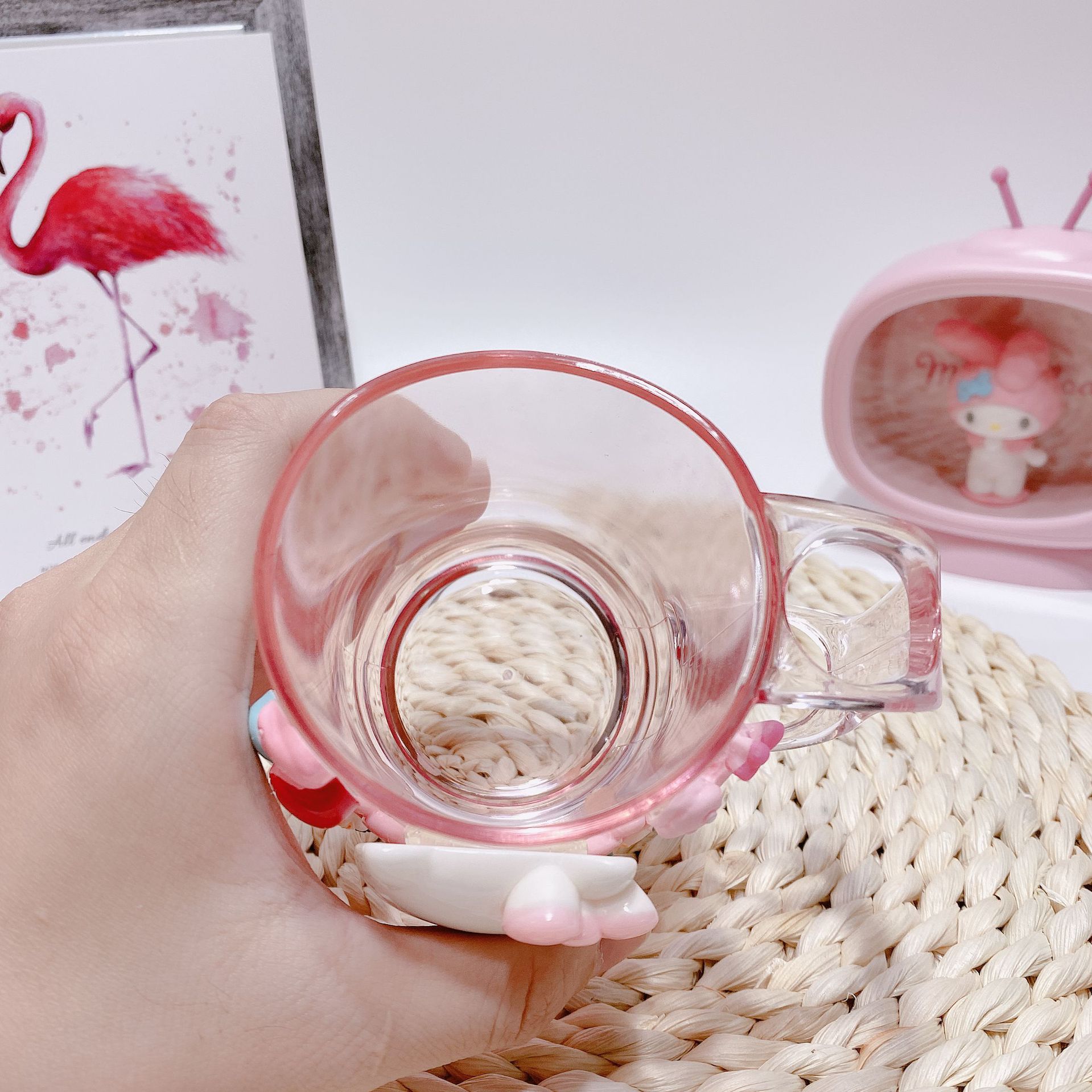 Ly Uống Nước/ Ly Đánh Răng cho Bé Kitty Doraemon Mickey Minnie
