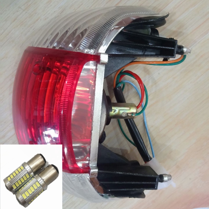Đèn hậu xe máy wave 110 / wave alpha / wave zx đời 2002 -2006, phụ tùng xe máy giá rẻ