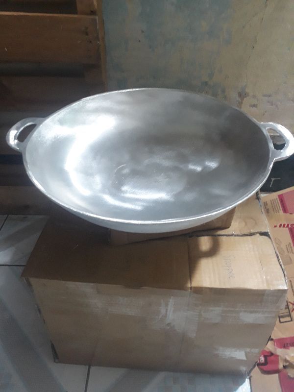 Chảo gang đáy vũng chiên bánh xèo dk30cm