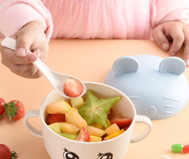 Bát thìa lúa mạch Mickey