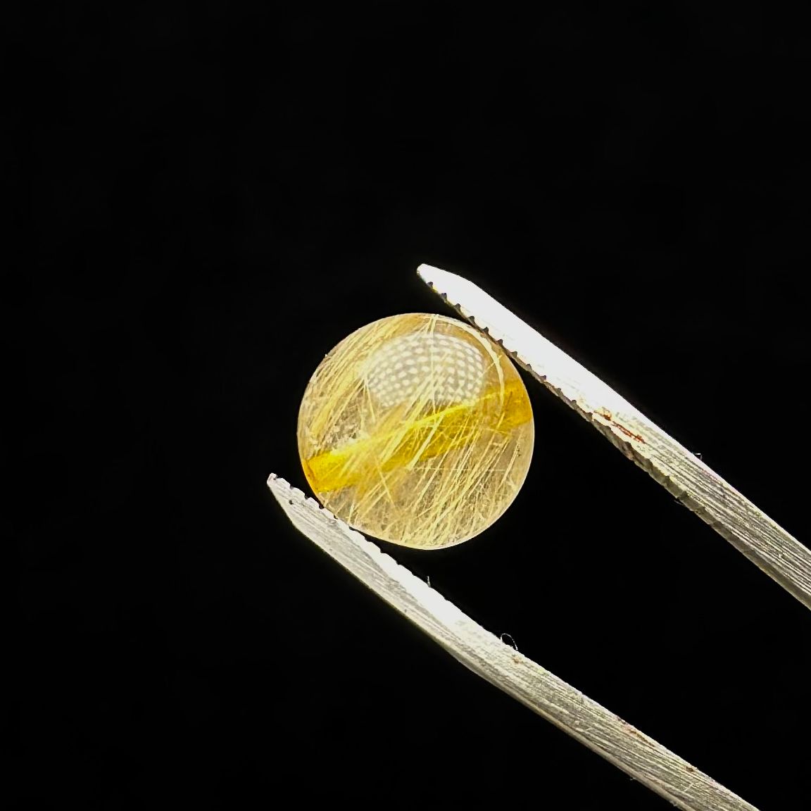 Hạt Thạch Anh Tóc vàng tự nhiên size 11mm, 10mm, 8mm