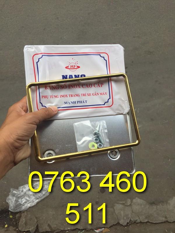 Bọc biển số vàng