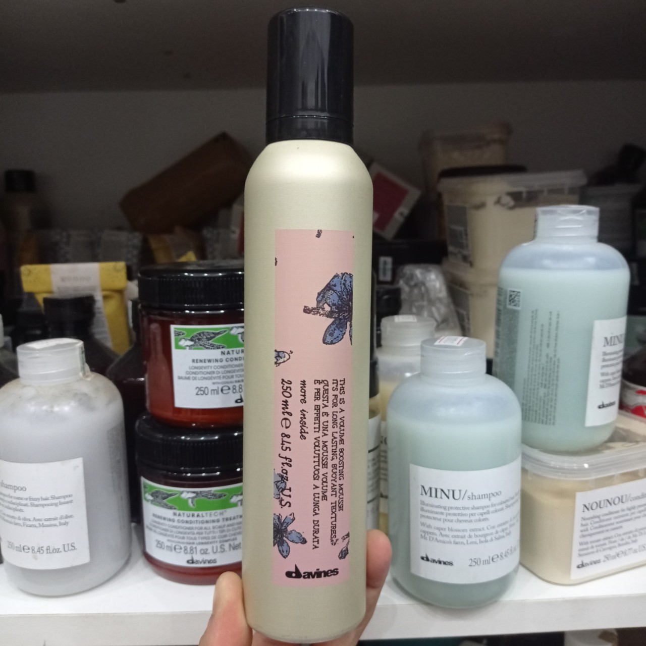[HCM]Kem bọt tạo phồng Davines Volume Boosting Mouse 250ml