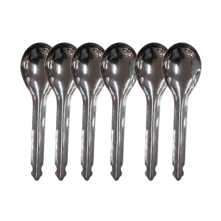 COMBO 5 Muỗng Canh, Muỗng Ăn Cơm Đầu TRòn , MUỖNG CƠM VUÔNG Inox Cán Dài