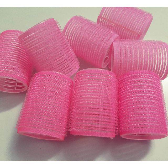 [HCM]Combo 4 Lô Cuốn Tóc Tạo Kiểu Tự Dính Tháo Rời Size Lớn 4.0 Cm