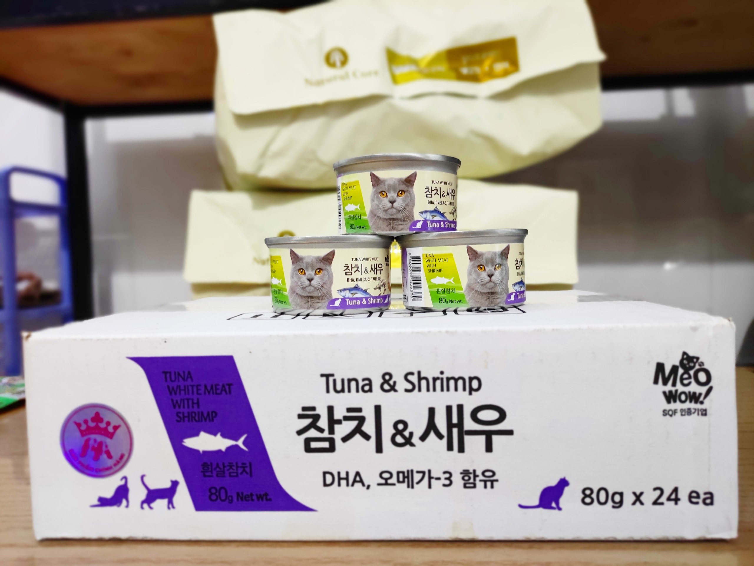 [Hoàn Tiền 10%] Pate Meowow cho mèo đủ vị thùng 24 lon 80g