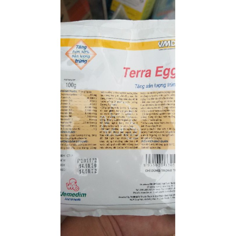 Terra Egg Tăng sản lượng Trứng