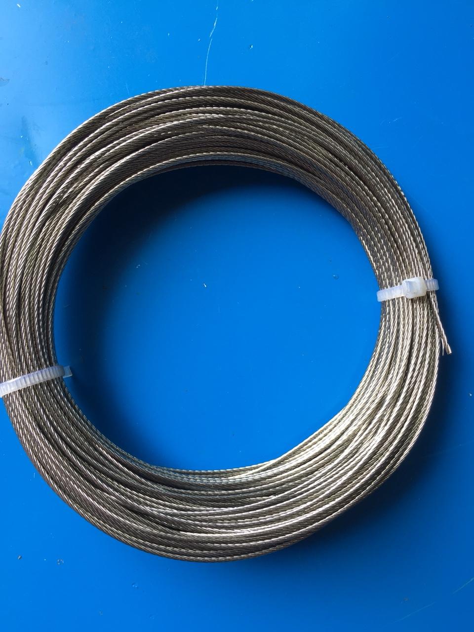 dây cáp inox 304 1 ly x 10m