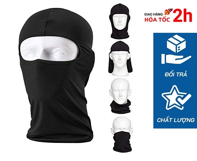 Mũ trùm Ninja- khăn trùm đầu ninja