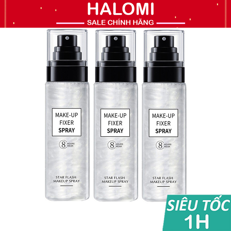 XỊT KHÓA NỀN MAKEUP FIXER SPRAY GIỮ CHẶT LỚP TRANG ĐIỂM MAKEUP 150ml CHÍNH HÃNG HALOMI