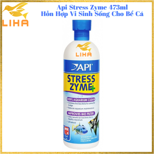 Api Stress Zyme - Vi Sinh Sống Hỗn Hợp Cho Bể Cá