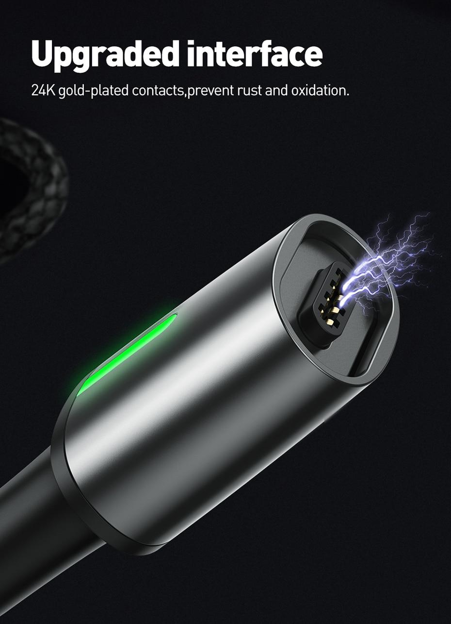 Cáp Sạc Nam Châm Baseus Chân Micro USB Cho Vivo