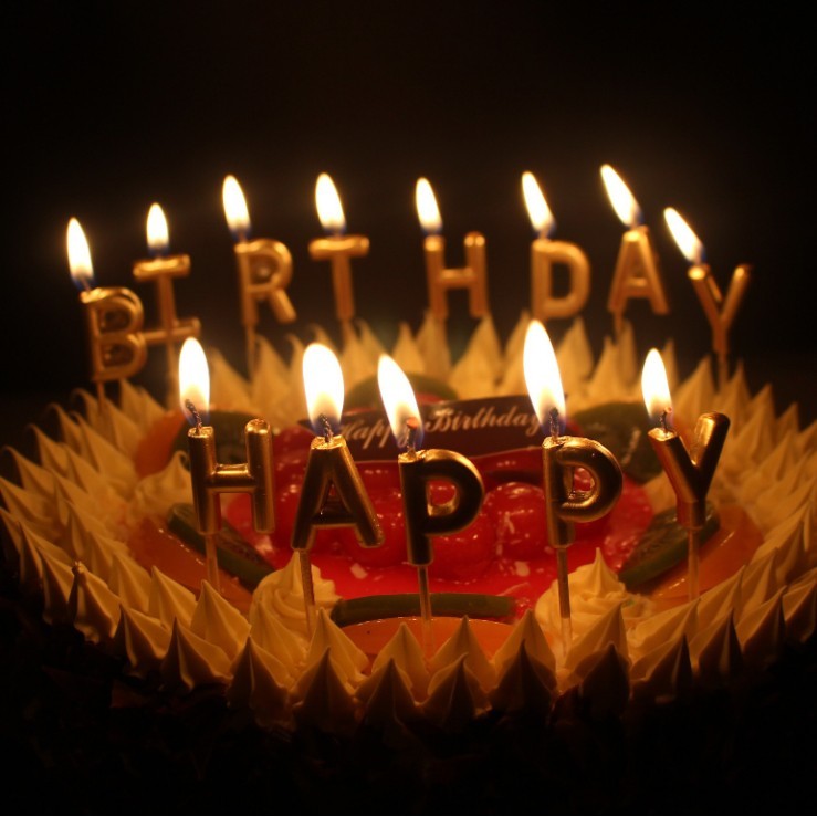 Nến chữ Happy Birthday