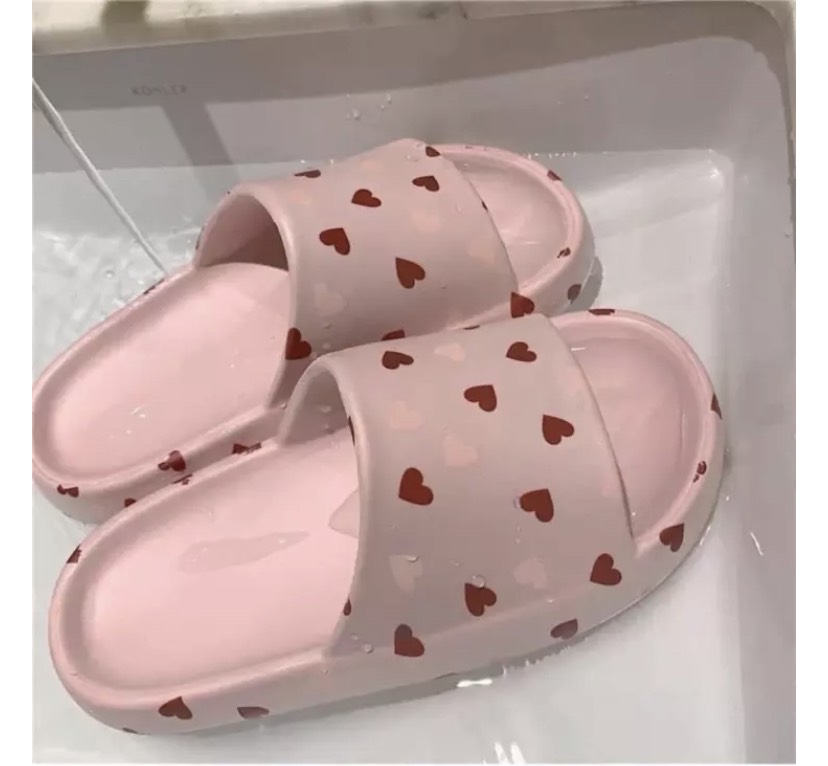 Dép bánh mì trái tim Dép nữ thời trang
