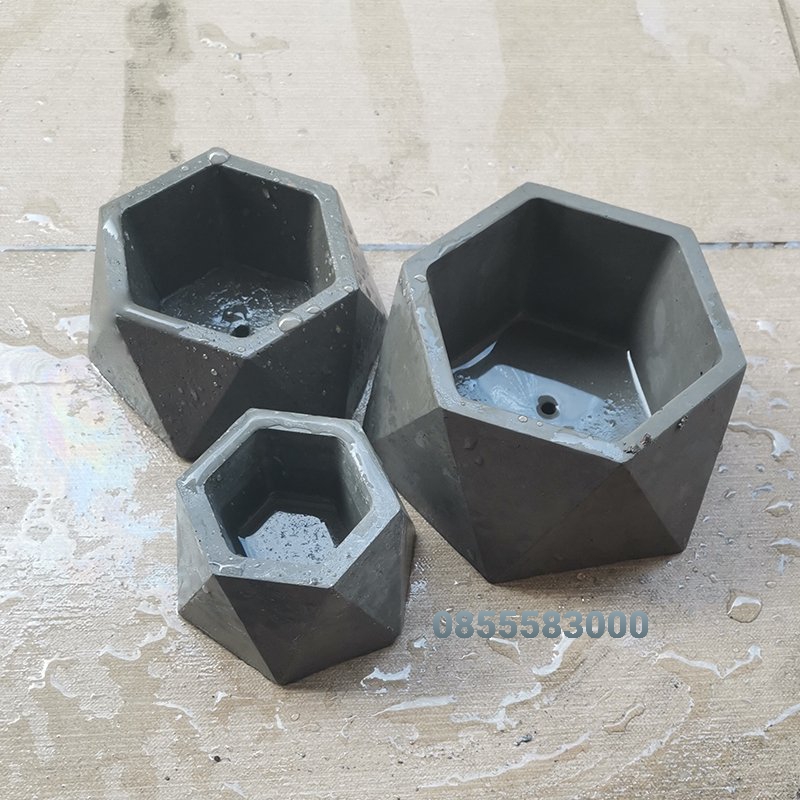 Khuôn đúc chậu cảnh mini để bàn(khuôn chậu ABS có lòng trong)