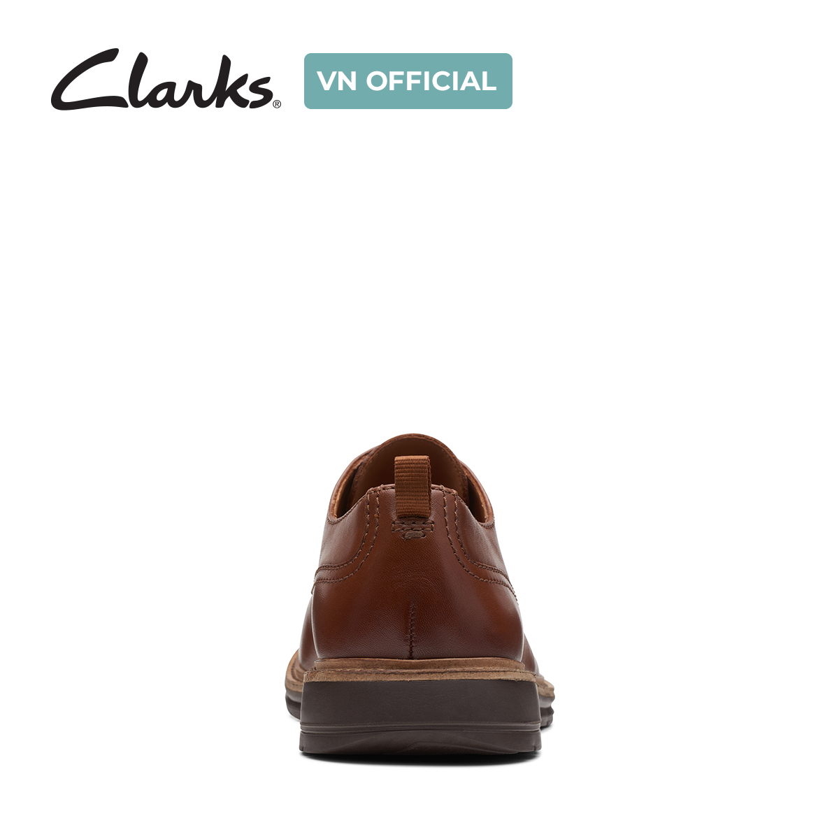 Giày Buộc Dây Da Nam Clarks - Chantry Walk